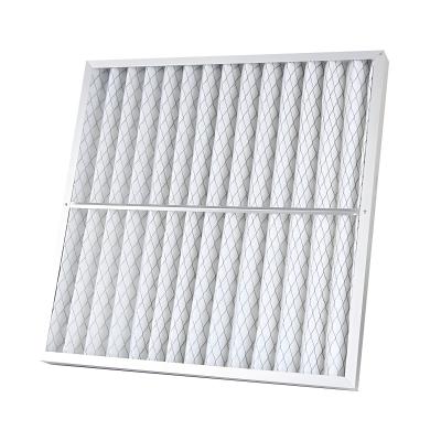 China 20mm - 100mm HVAC Pleated Air Filters Air Purifiers Industrial Filtration Environmental Protection Equipment for sale