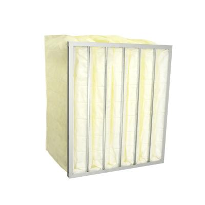 China F5 - F9 Industrial HVAC Bag Filter   Ventilation Air Purification Air Conditioning Bag Filters for sale