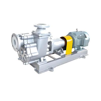 China PTFE PFA Fluoroplastic Centrifugal Pump Fluid Mechanics Centrifugal Pump For High Viscous Fluid for sale