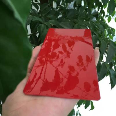 China Red High Gloss Epoxy Polyester Powder Coating Electrostatic For Metal Furniture for sale