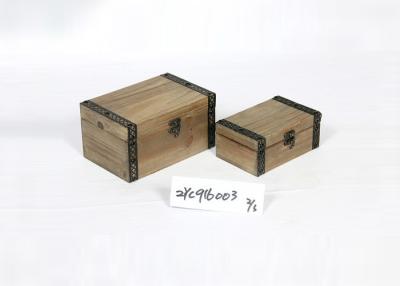 China Gabinete manchado oscuro de la caja de madera de Brown en venta