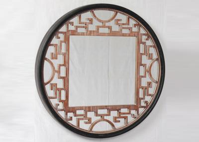 China Bedroom Pantone Color Decorative Wood Framed Mirrors for sale