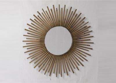 Chine Miroir en bambou de rayon de soleil de cercle de la décoration ZY919096 intérieure pour la décoration à la maison à vendre