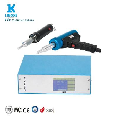 China Wholesale Hand Held Ultrasonic Plastic Welding Machine Price From Trustworthy Advertising Company Manufacturer for sale