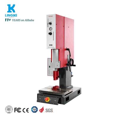 China Advertising Company Reasonable Price Semi-automatic Stainless Steel Ultrasonic Welding Machine For Cloth for sale