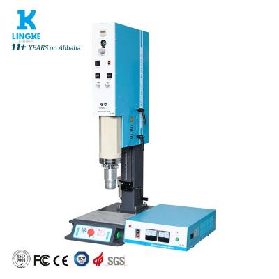 China Advertising Company Lingke Good Quality Welding Machine PCB Panel Welder Steel Welding Machine Handheld Ultrasonic Tarpaulin Plastic Seaming Machine for sale