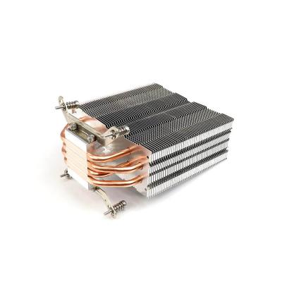 China Computer Case Customized Die Casting Aluminum Profile 8 Fin Radiator Heatpipe LED Heatsink 100w Skid Light Dissipation for sale