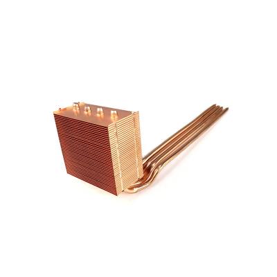 China High Quality Radiator Aluminum Copper Extrusion Products Coolinig Profiles Heatsink Heat Pipes Cold Forge Radiator for sale