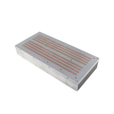 China Radiator Factory Aluminum Extrusion Skid Fin Radiator With Heat Pipe for sale