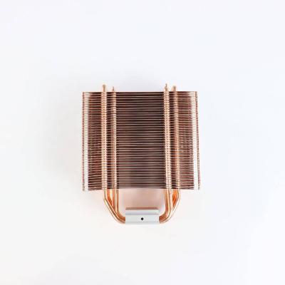 China Computer Fin Heatsink Copper Case Customized Copper Heatsink Manufacturer for sale