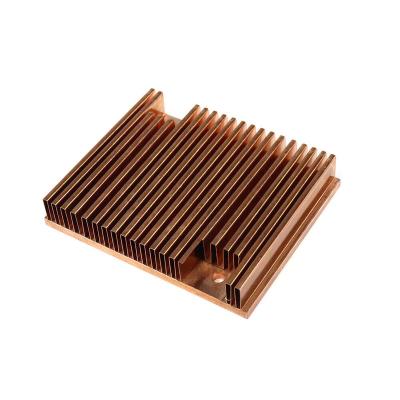 China Long Life Radiator Fin Water Cooling Plate Factory Custom Copper Wave Bent Fin Radiator for sale