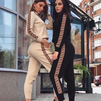 China Viable hoodie sports pant suit women casual sweater set two-piece hoodie and sweatpants hot sale for sale