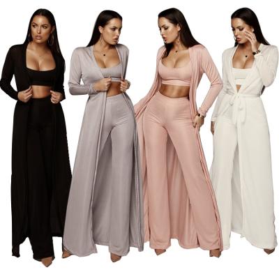 China New Arrival QUICK DRY women winter high quality comfortable soft lounge wear knitted ribbed loungewear set for sale