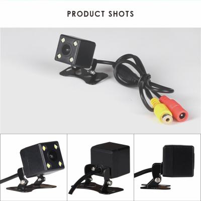 China Universal: Small Car Factory Price Car Rear View Camera With Parking Line And Waterproof 4 LED Reversing Camera for sale