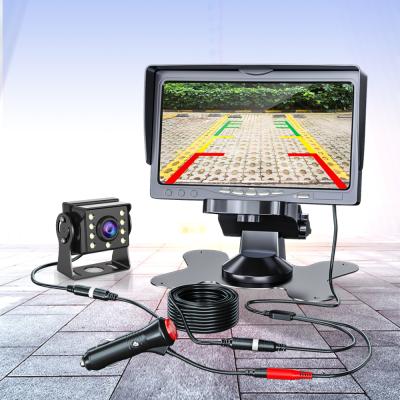 China Bus 7 Inch Car Rear View Camera Backup System With AHD 1080P Night Vision Car Reversing Assist Camera For Truck Bus for sale