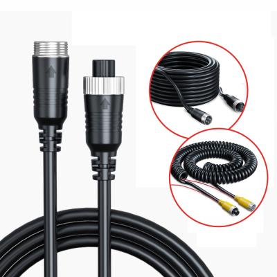 China Hot Selling Stable 4 Way Male And Dual Female Plug Shielded Car Amazon Signal Aviation Cable for sale