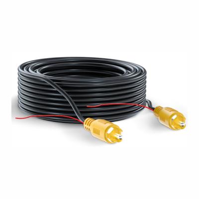 China Car China Factory 4pin Male Connector Cable Molding Type Sensor Aviation Cable With DC Jack 2 Core 2 Hole Coaxial Aviation Cable for sale