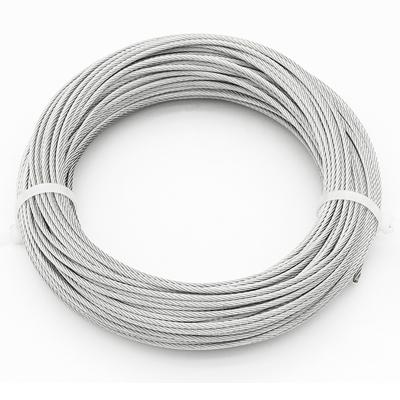 China Modern Cable Railing System 3-4mm Stainless Wire Rope Cable Fencing Fittings for sale