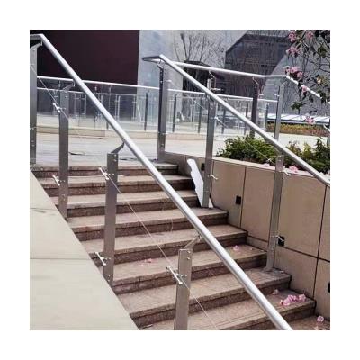 China Low Price Modern Safe And Stainless Steel Low Channel U Glass Railing For Balcony for sale