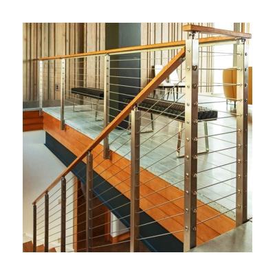 China Various Good Quality Modern Custom Railing Stainless Steel Cable Railing Systems for sale