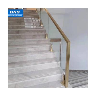 China Customized Modern Aluminum /Stainless Steel Balcony Frameless Glass Balustrade for sale