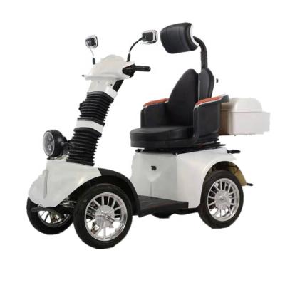 China Unisex Long Range 4 Wheeler Disability Golf Scooter Folding Electric Mobility Scooter For Elderly for sale