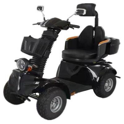 China 4 Wheel PE0606 Disabled Elder Handicap Electric Folding Mobility Scooters 16*8-7 for sale