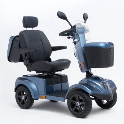 China 4 wheel mobility scooters unisex top electric handicapped top accession folding mobility scooter disable for sale