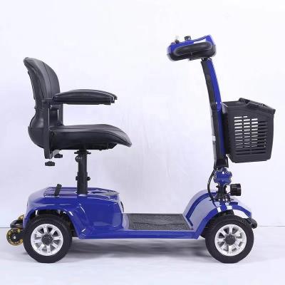 China PE0601B Disability Aids Medical Supplies Wheelchair Elderly Care Scooter Stroller Unisex Electric Scooter 250w 4 Wheel Mobility for sale