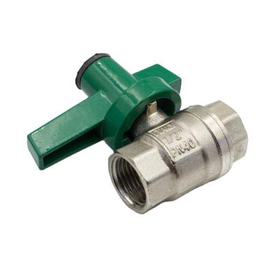 China General 1/2 ball lockable dn15 water shut off valve for sale