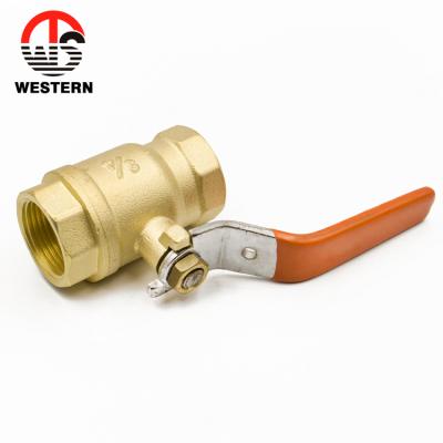 China General welcome customized sanitary price forged brass made dog dn25 Kitz ball valve for sale