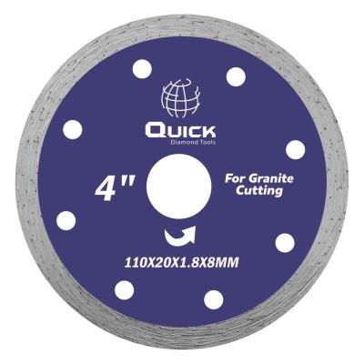 China . High Speed ​​Straight Smooth Serrated Circular Sintered Diamond Saw Blade For Granite for sale