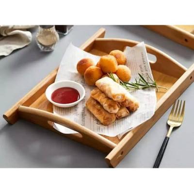 China Sustainable Bamboo Cutlery Food Tray Bathroom Used For Bathtub for sale