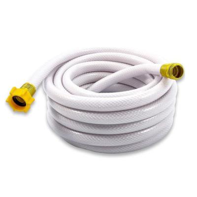 China Adjustable 5/8 Inch BPA Free PVC Garden Water Irrigation Hose With Brass Connector for sale