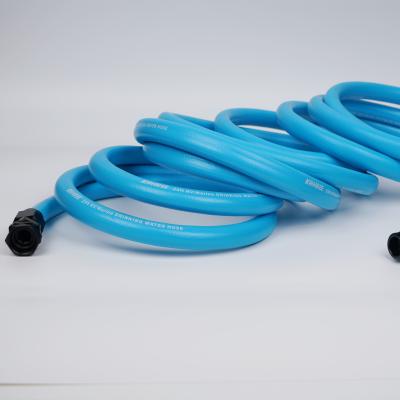 China Factory direct adjustable drinking water rubber hose with aluminum fittings for sale