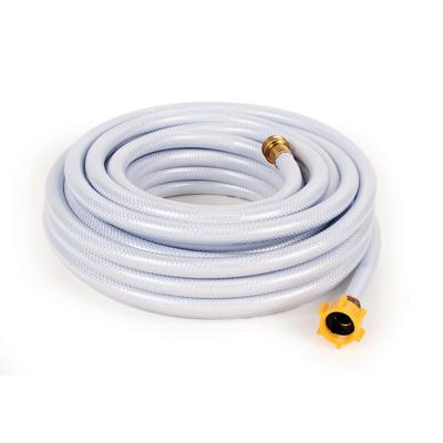 China Drinking Water Washing Car Garden RV PVC Drinking Transparent Drinking Water Hose With GHT Connector for sale