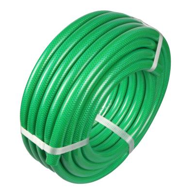 China Car Wash Garden Industrial Use PVC Garden Irrigation Flexible Water Sprinkler Plastic Hose With Hose Fitting for sale