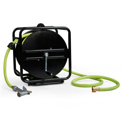 China Manual Telescopic Handle PVC Garden Hose Reel for Garden Lawn Irrigation System Agriculture Irrigation for sale