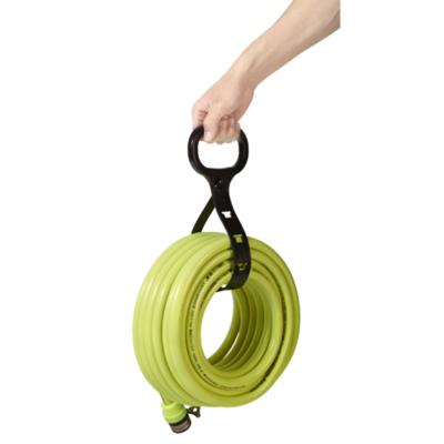 China Adjustable Durable Plastic Wall Mounted Garden Water Hose Holder Rubber Hanger for sale