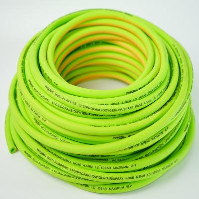 China Adjustable PVC Spray Chemical Resistant Rubber Agricultural Hose For Pesticide for sale