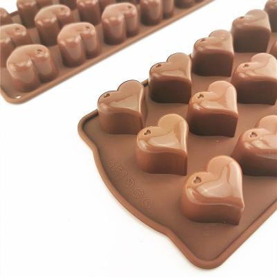 China Amazon Sustainable Hot Sale Different Designs Silicone Customized Chocolate Molds For DIY for sale