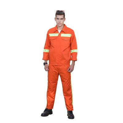 China Orange Red Green Men Women High Visibility Full Long Sleeve Occupation Work Wear Workwear Uniforms With Logo for sale