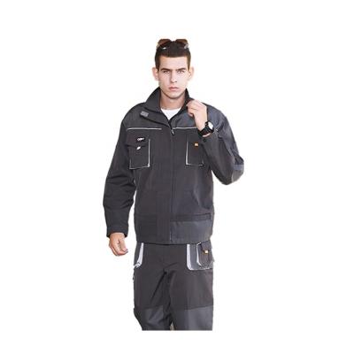 China Anti-Heat Welder Uniform Suit Male Denim Coveralls Welding Coveralls Wear-Resistant Work Protection Worker Work Wear for sale