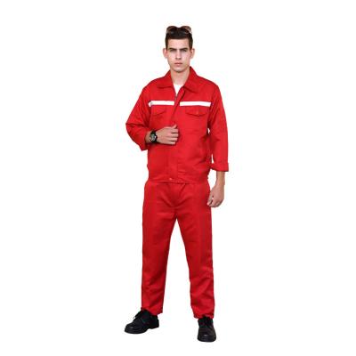 China Work clothes coverall 100% polyester cheap clothes split work suit overall work clothes for sale