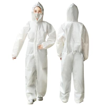 China Disposable Hospital Protective PPE Personal Equipment Suits Waterproof Nonwoven Coverall Isolation Gown for sale