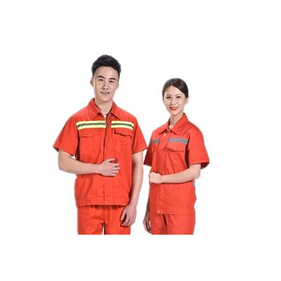 China Summer Workwear Adult Garage Workwear Uniforms Engineer Summer Uniform Suit For Man for sale