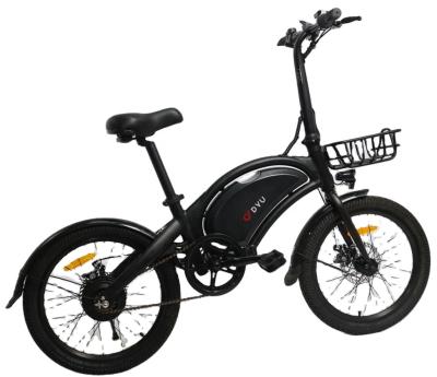 China 2022 Aluminum Alloy New Arrivals 20 Inch Folding E-Bike Adult 10Ah Lithium-ion Battery 36V 250W Motor IP54 High Speed ​​Electric Bicycle for sale