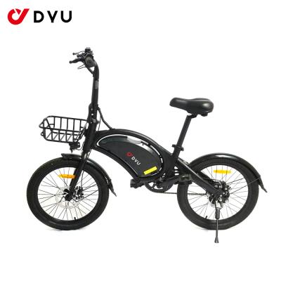 China 2022 High Quality Aluminum Alloy 20 inch Folding E-bike 10Ah Lithium Ion Battery High Speed ​​Motor 60kms 36V 250W for sale