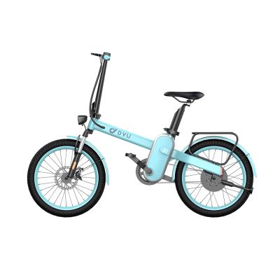 China Aluminum alloy motor 20 inch 5Ah high speed lithium ion battery 36V 250W with torque sensor 50kms national adult E-bike electric bicycle for sale