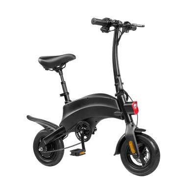 China DYU s2 metal battery 6Ah 10inch e-scooter city standard foldable metal used electric bicycle motor power 36V 250W for factory sale for sale